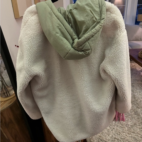 Zara - Sherpa & Nylon coat - Picture 3 of 3